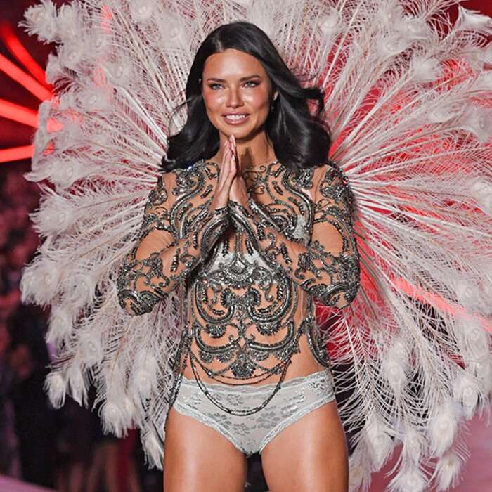 Walking at Victoria's Secret Fashion Show