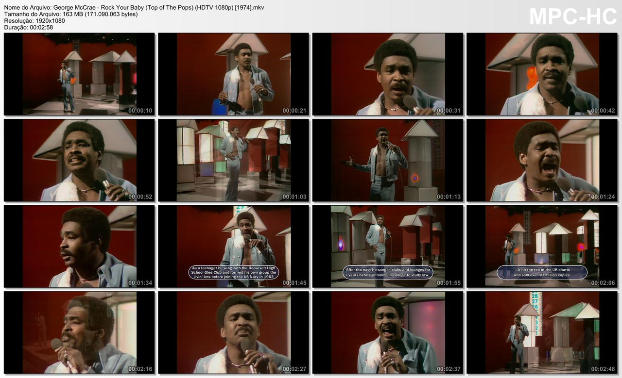 George McCrae - Rock Your Baby (Top of The Pops) (HDTV 1080p) [1974]