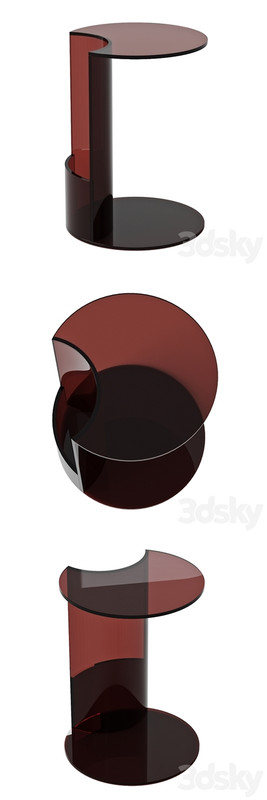 Ansel Acrylic Side Table