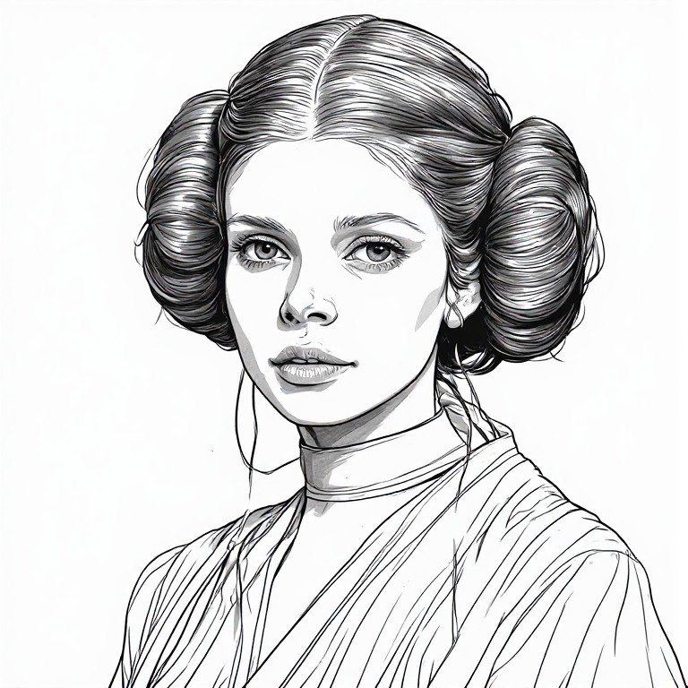 Princess-Leia-Line-drawing-nat-(7)