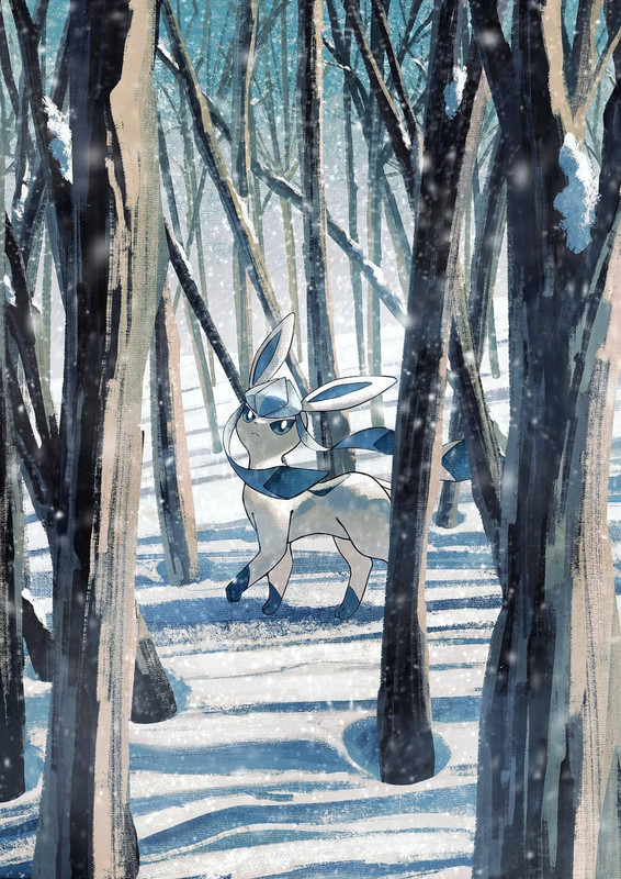 glaceon-pokemon-drawn-by-kuchiba-jret245