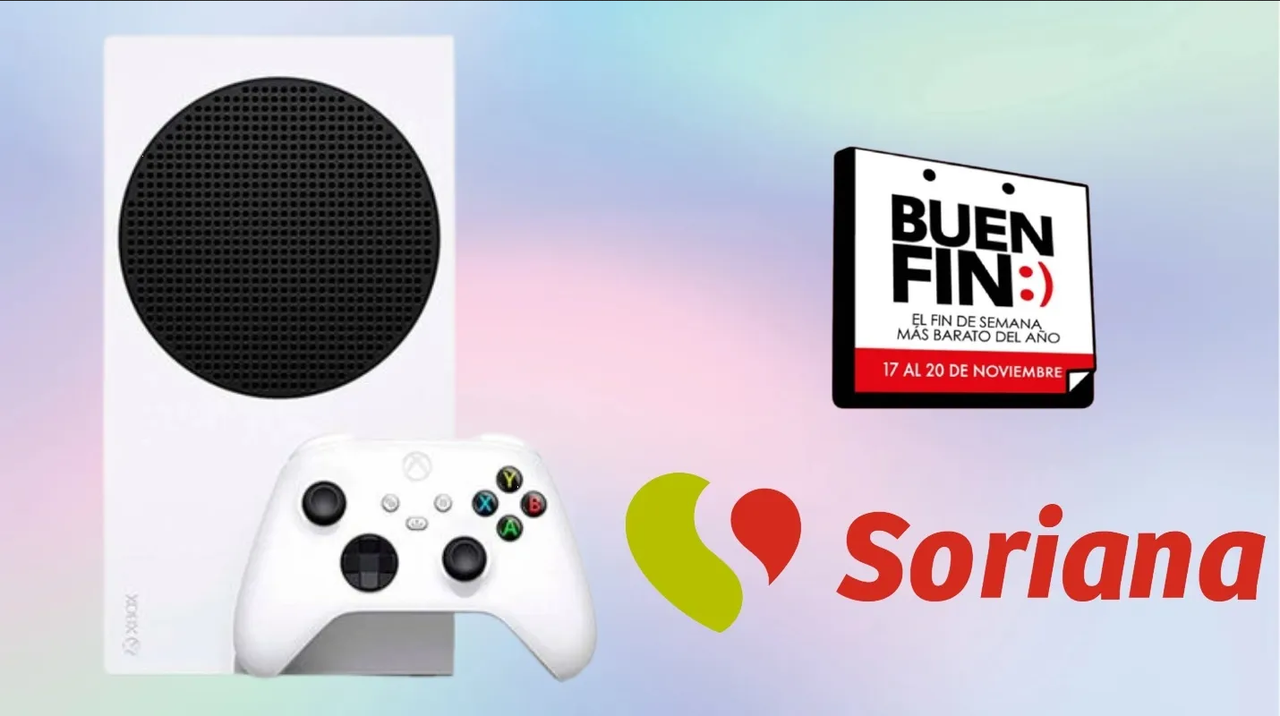 Buen Fin 2023: Soriana remata la consola Xbox Series S por menos de 4 mil pesos