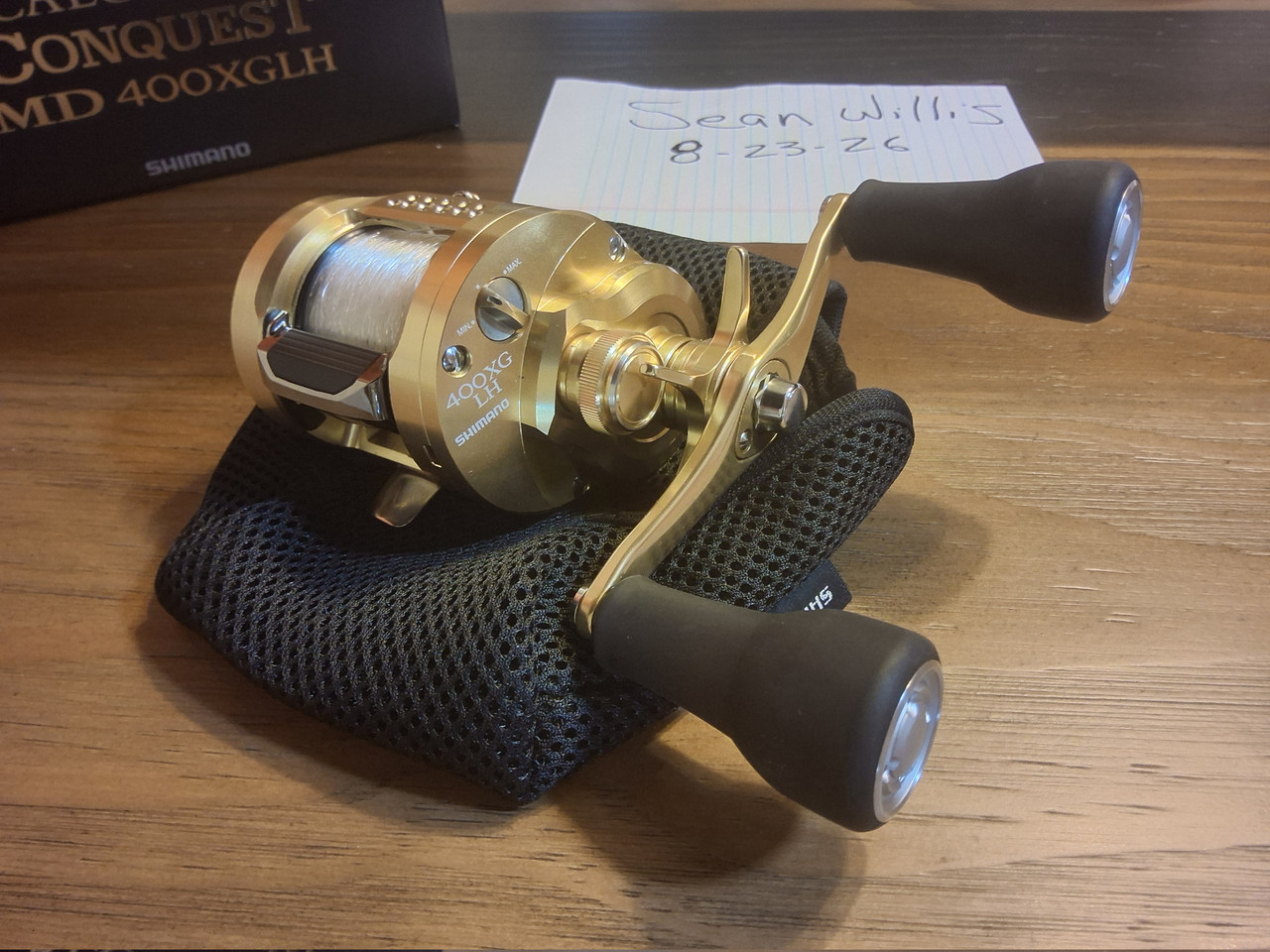 Shimano Calcutta Conquest MD 400XGLH - Black Market - Swimbait