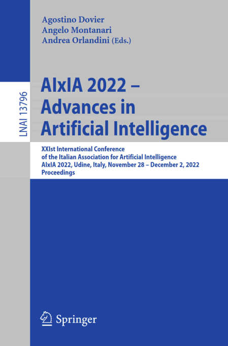 AIxIA 2022 – Advances in Artificial Intelligence: XXIst International Conference of the Italian Association