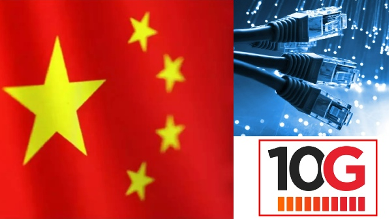 China di Garis Depan Broadband Global