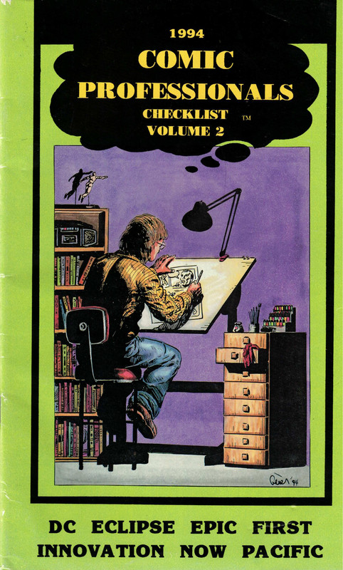 Comic Professionals Checklist Volume 2