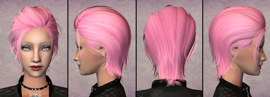 Gantz female hair angles