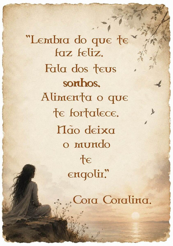 Lembra do que te faz feliz