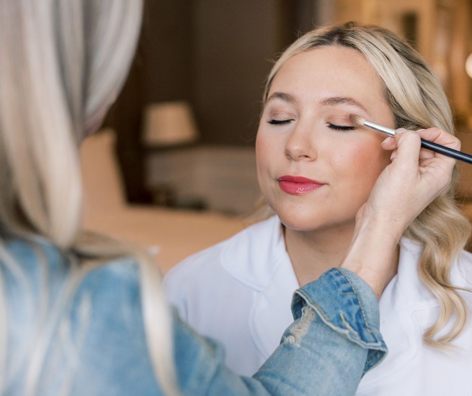 Wedding makeup romantic