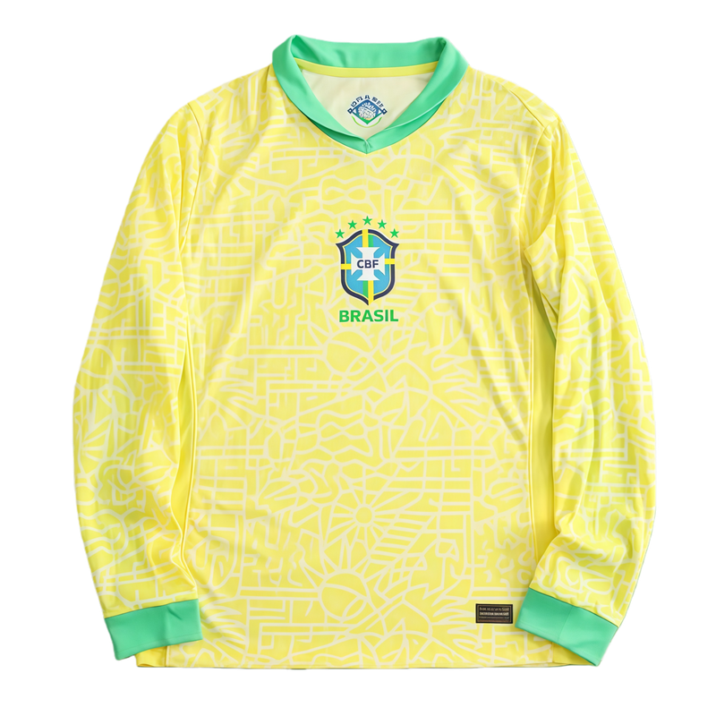 2024 season Brazil home Long sleeve Player version