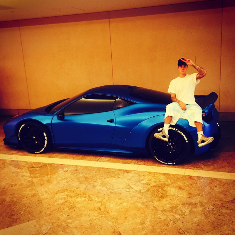 ¿Justin Bieber fue vetado de Ferrari? Esta es la verdad