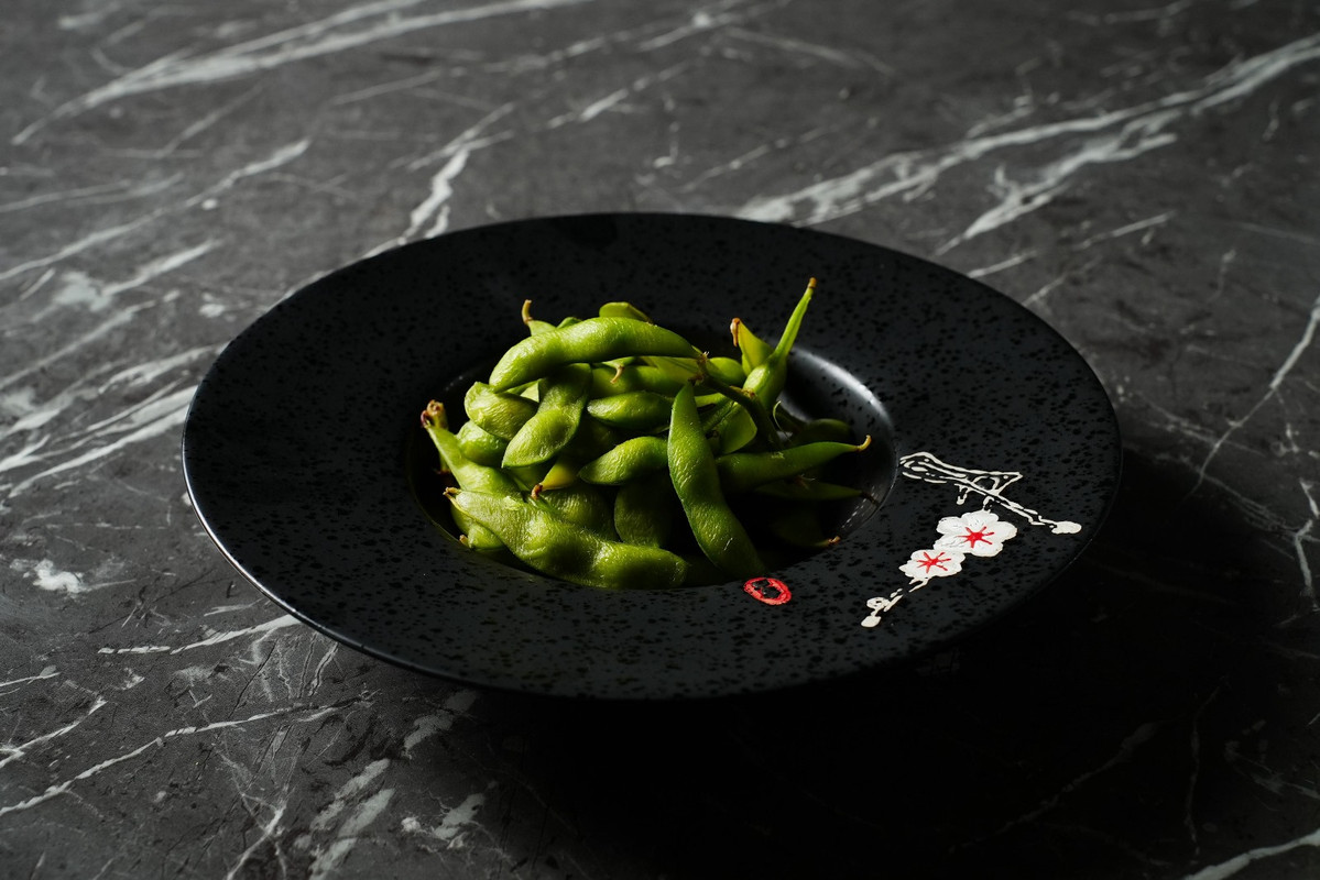 Spicy edamame