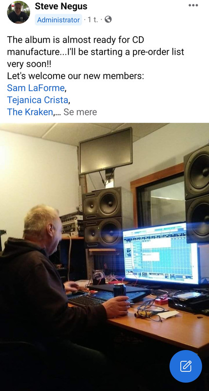 Steve Negus New Album 2