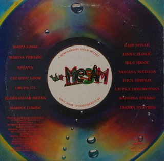 V.A. - Mesam (4 Medjunarodni sajam muzike) 1 (1987) Omot-2