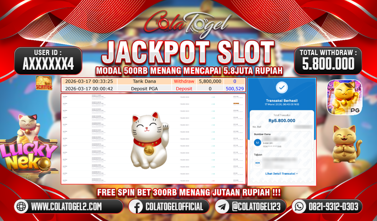 JACKPOT SLOT GACORR!!