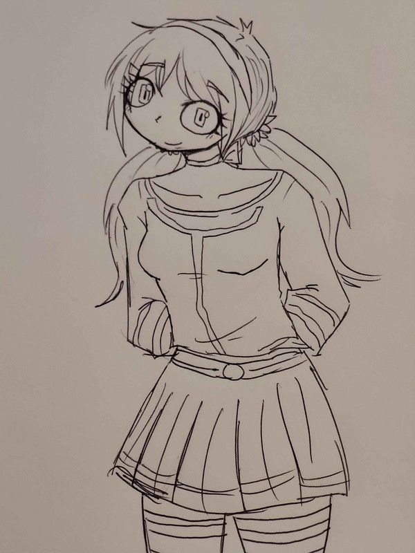 Mita drawing by my friend, Rooker!
