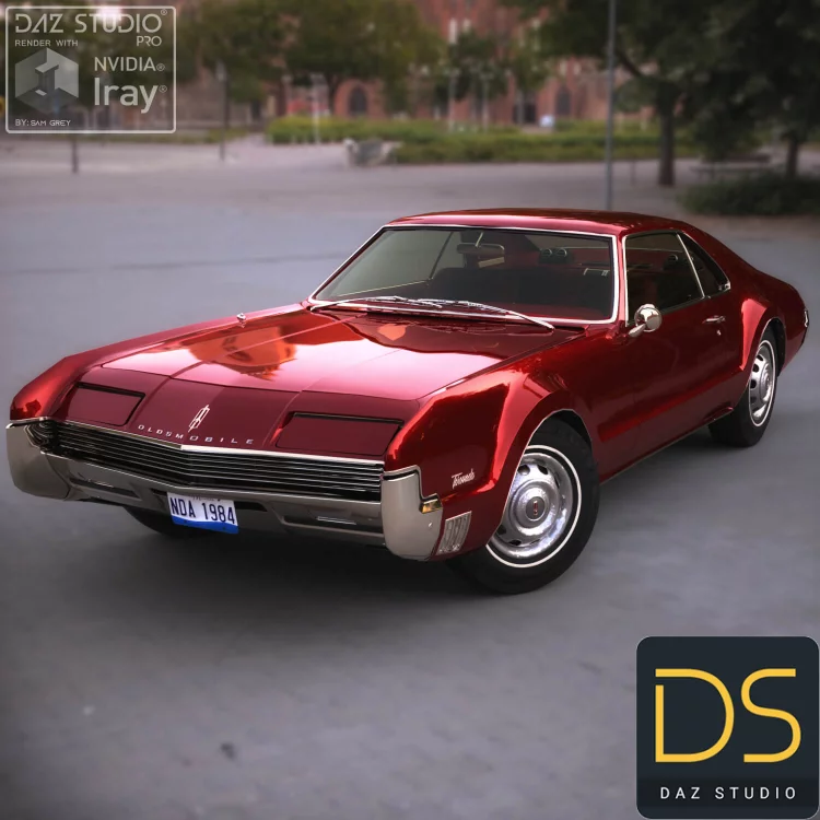 Oldsmobile Toronado 1966 for Daz Studio