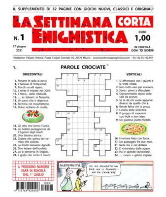 La Settimana Corta N.1 - 17 Giugno 2021