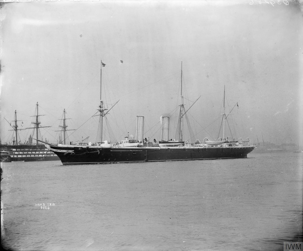 крейсер ИРИС 1877 год