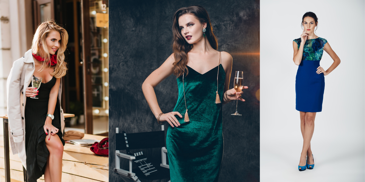 Can a woman wear dress pants for cocktail attire