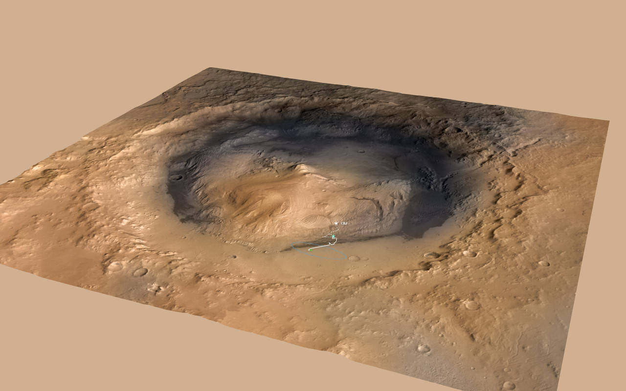 MARS: CURIOSITY u krateru  GALE Vol II. - Page 49 1-2