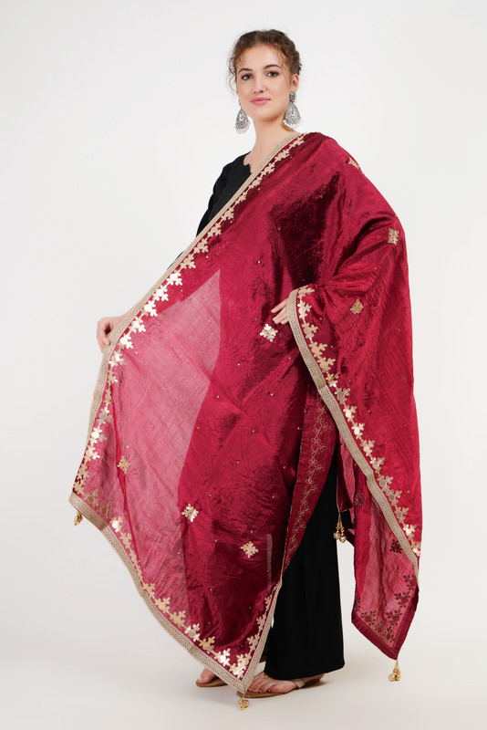 Sciarpa stola Way2Like Art seta Dupatta dolce Arif design sciarpe hijab designer - Foto 35 di 45