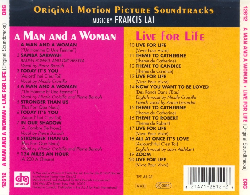 A Man And A Woman-Live For Life (3)