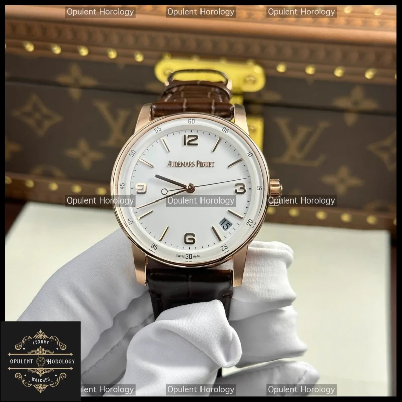 AP Code 11.59 Replica 15210OR 41mm Rose Gold White Dial - Super Clone Calibre 4302