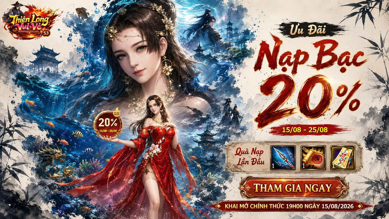 KHUYẾN MẠI NẠP 20%