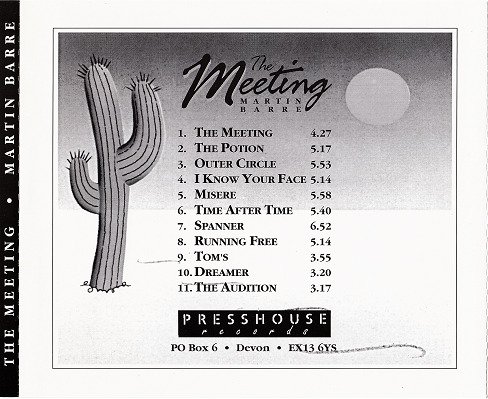 Martin Barre - The Meeting (1996) Lossless