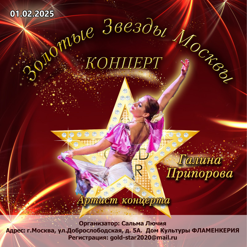 17 Галина Припорова Афиша УЧАСТНИКА