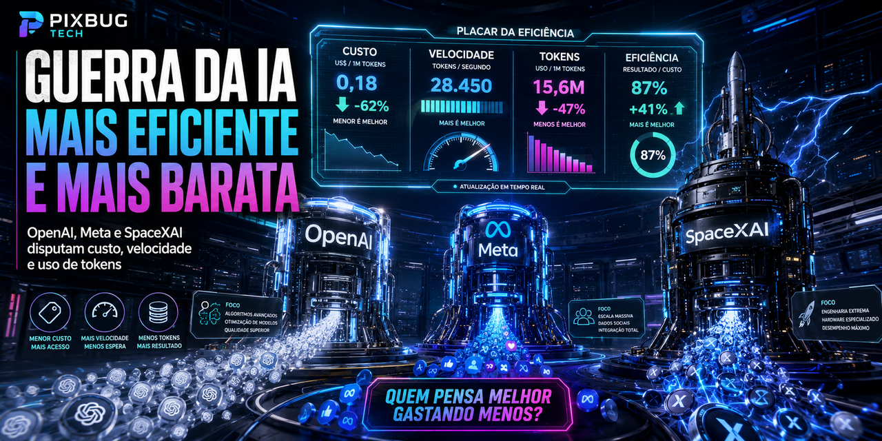 OpenAI, Meta e SpaceXAI entram em guerra para baratear a inteligência artificial