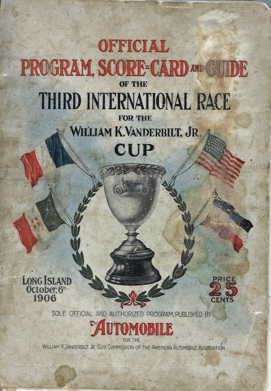 1906 Vanderbilt Cup 1906-VC-0-Score-Card-01b