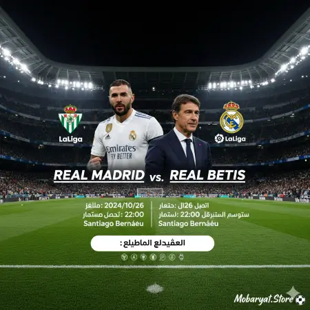 Real Madrid vs Real Betis La Liga 2026 match