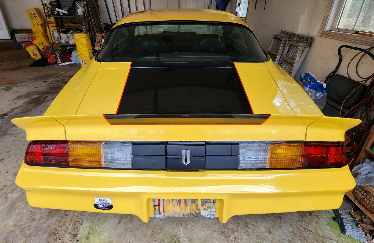 My 79 Camaro restoration finally finished