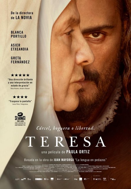 “TERESA”, DE PAULA ORTIZ, PIERDE UN 42 % DE ESPECTADORES EN SU SEGUNDO FIN DE SEMANA EN CINES