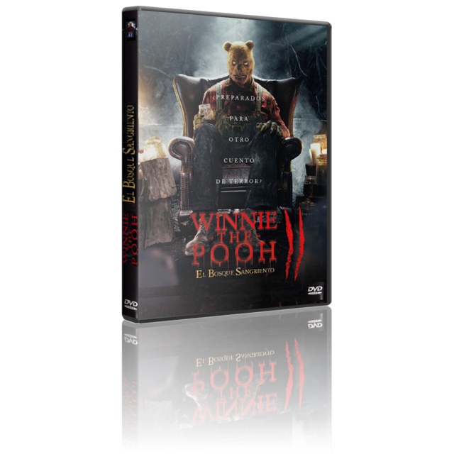 Portada - Winnie The Pooh: El Bosque Sangriento [DVD9 Full][Pal][Cast/Ing/Cat][Sub:Cast][Terror][2024]