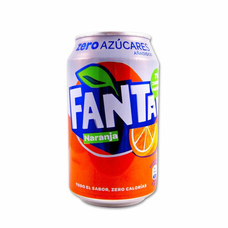 Fanta Naranja Zero (330 Ml.)