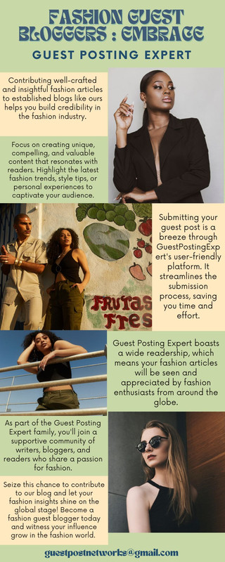 Fashion Guest Bloggers  Embrace