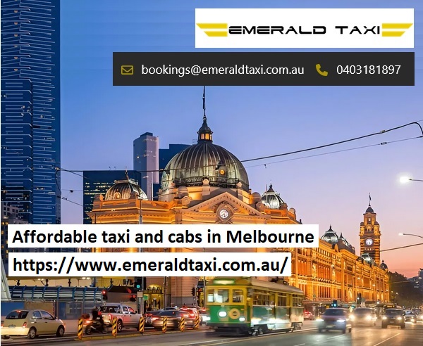 affordable taxi and cabs in Melbourne