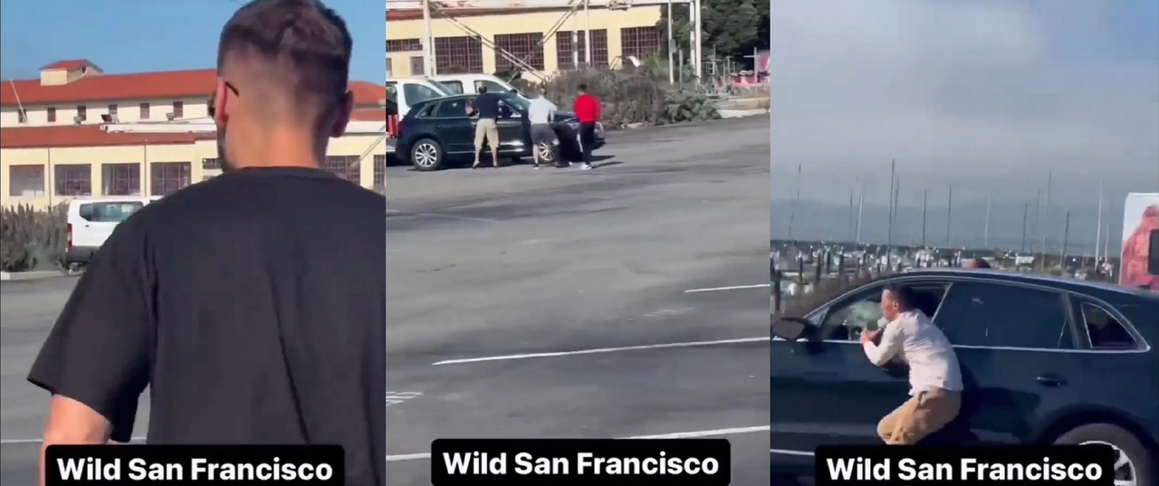 San Francisco es nido de ladrones, turista asaltado terminan con fracturas: video