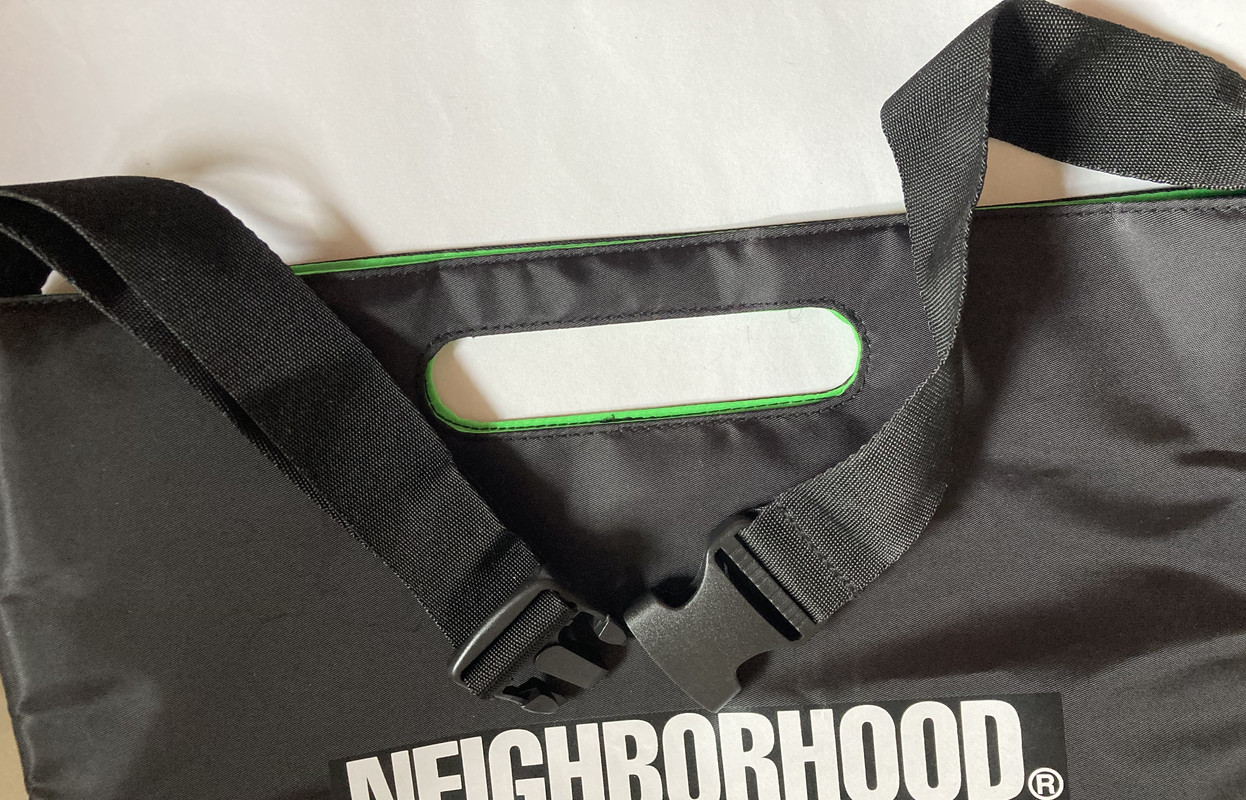 NEW NEIGHBORHOOD × P.A.M. Cross-Body Hand Shoulder Bag from