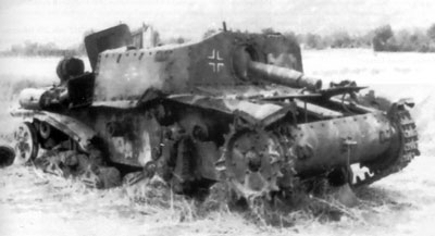 Semovente destruido, Viena 1945