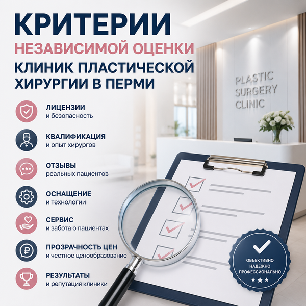 критерии выбора клиники пластической хирургии