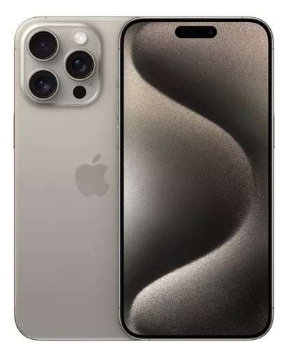 Mercado Libre: Tienda Oficial Apple - iPhone 15 Pro Max 512 gb color Titanio Natural con BBVA 
