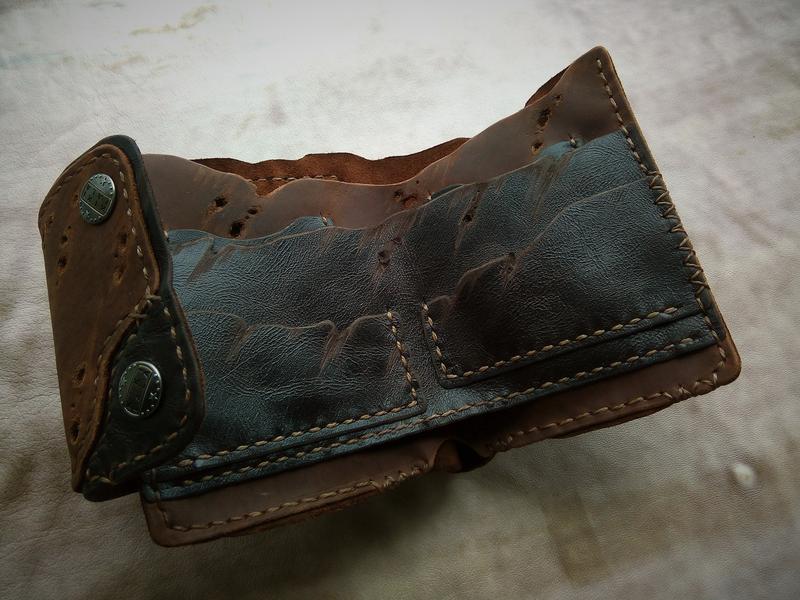 кошелек череп п4