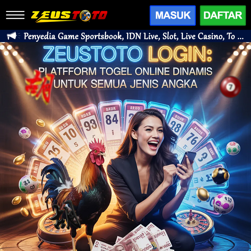 ZEUSTOTO LOGIN: Platform Togel Online Dinamis untuk Semua Jenis Angka image 1