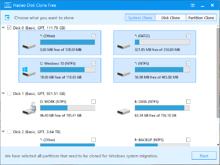 Hasleo Disk Clone v3.2.0 WinPE