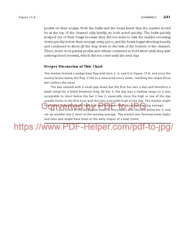 Trading Price Action Trends Technical Analysis of Price Charts Bar by Bar for the Serious Trader 2