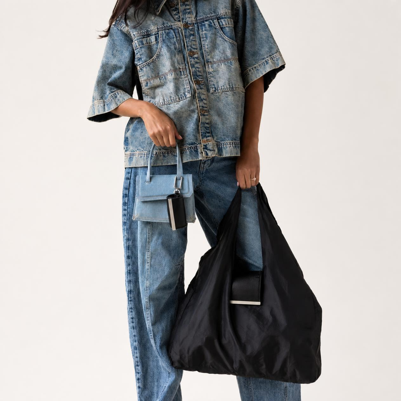 square fashion bag